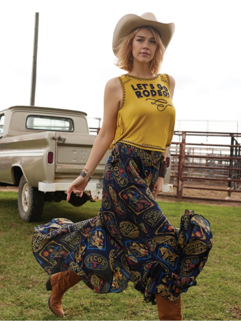 Double D Ranch “Riggin” Maxi Skirt - Picture 1 of 7